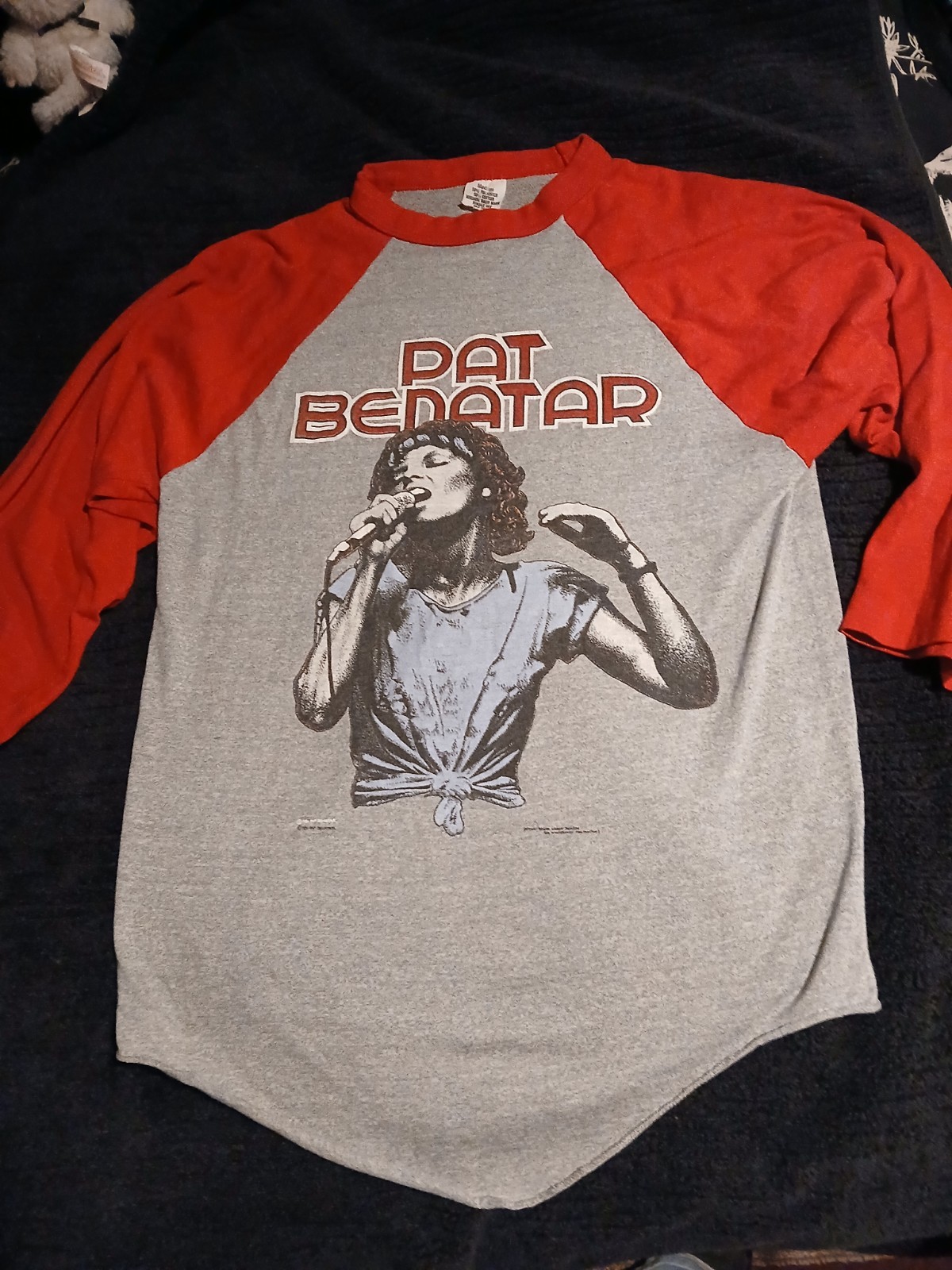 Original Pat Benetar 1981 Precious Time Tour baseball jersey