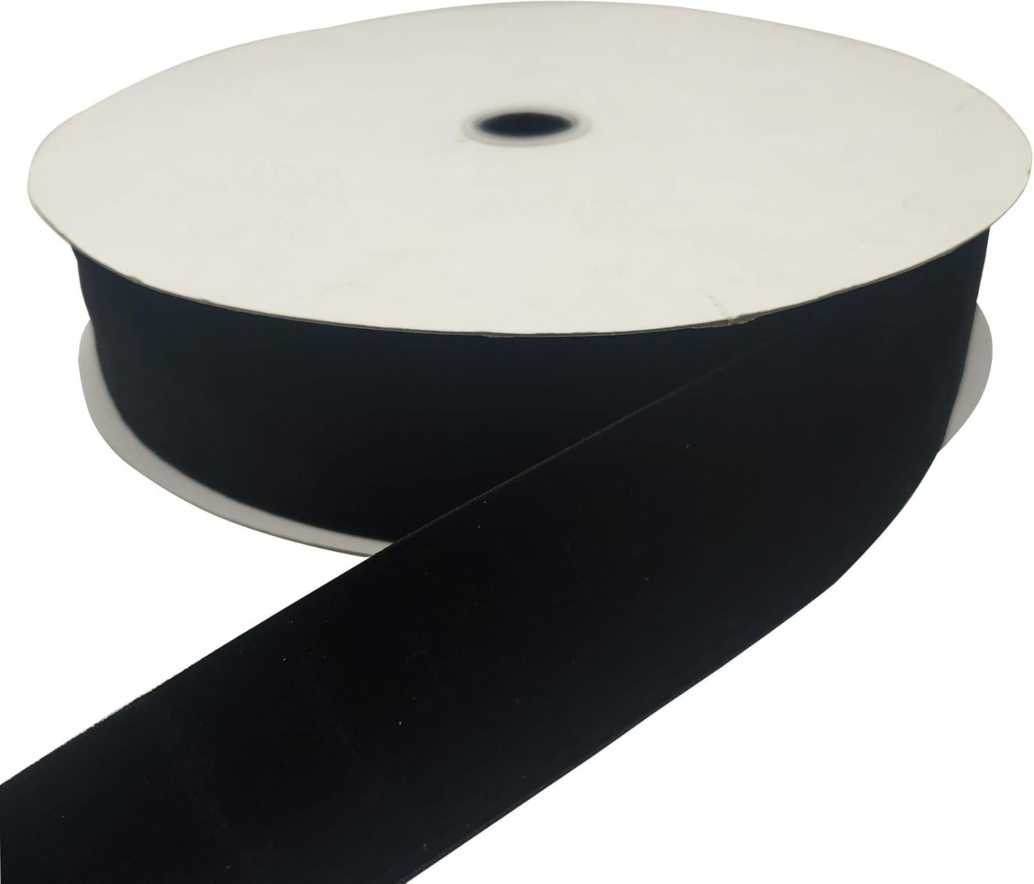 10 Yards Velvet Ribbon Spool (Black, 2\ 10 Yards Velvet Ribbon Spool (Black, 2\