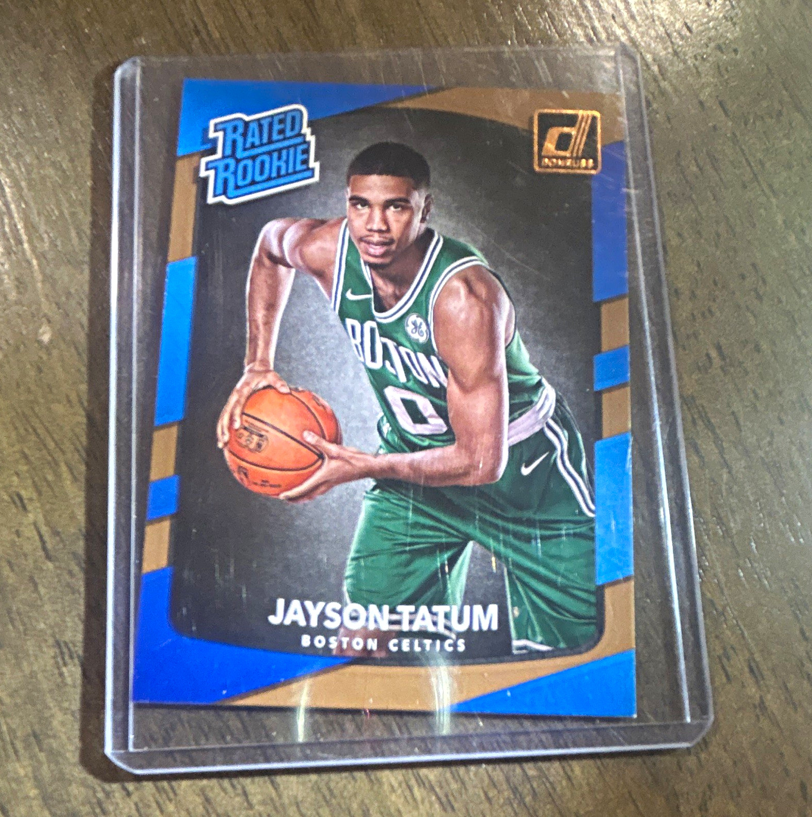 Panini 2017-18 Donruss Jayson Tatum Rated Rookies RC Base #198 Celtics