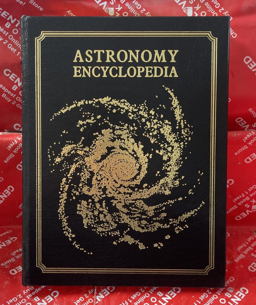 Astronomy Encyclopedia Leather Bound Collector\'s Ed. Sir Patrick Moore - Easton Astronomy Encyclopedia Leather Bound Collector\'s Ed. Sir Patrick Moore - Easton