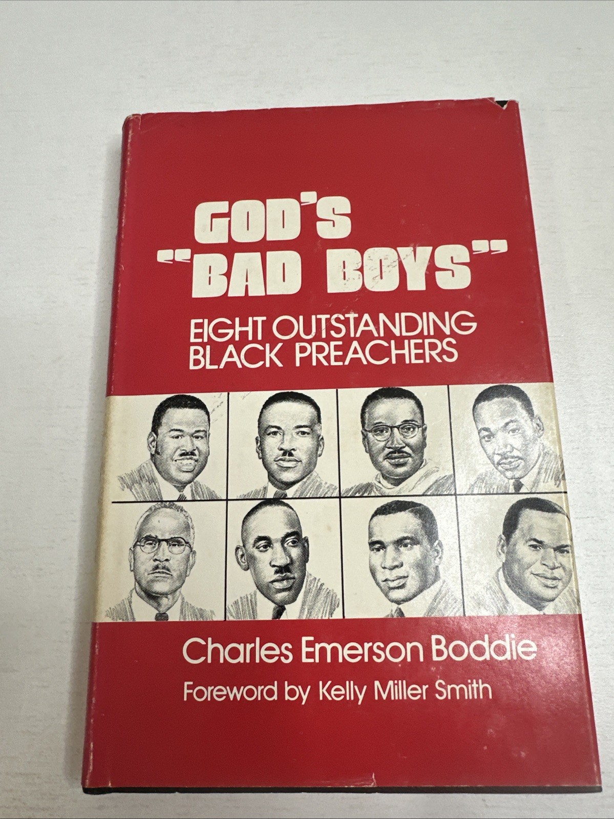 Charles Boddie Signed/ God\'s Bad Boys Eight Outstanding Black Preachers 1st ed