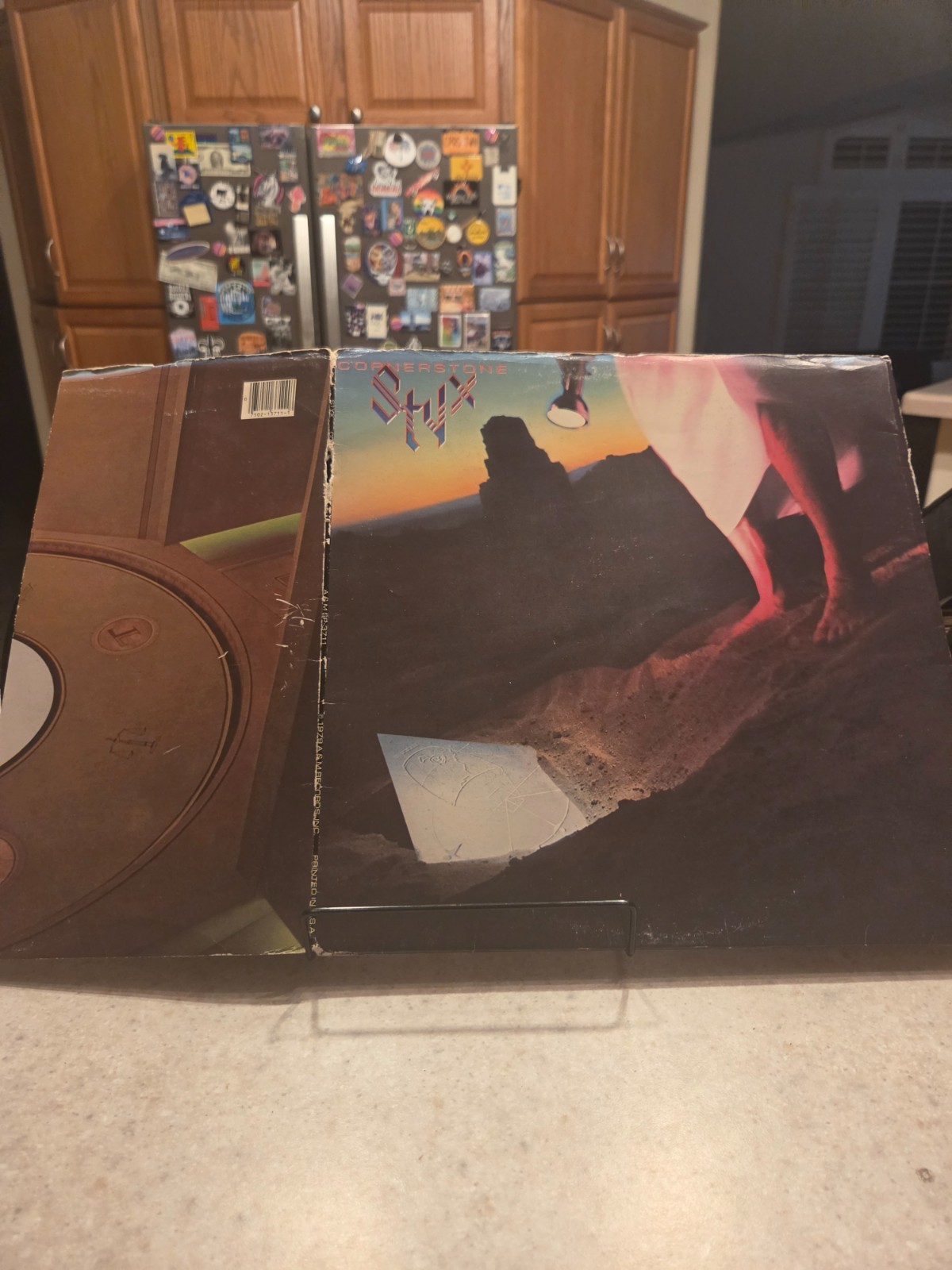 STYX - CORNERSTONE LP 1979, A&M, SP-3711, VG+