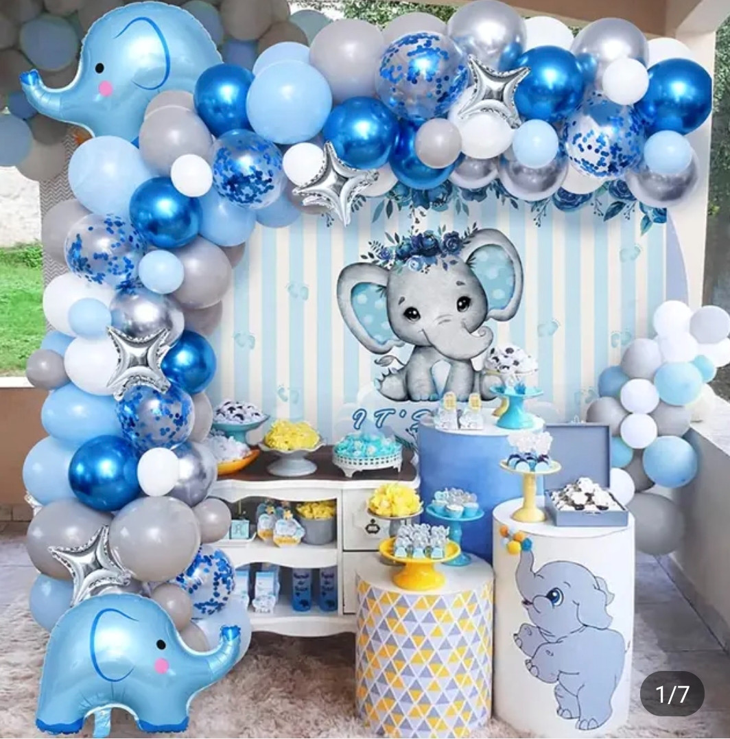 Baby Shower Decoration Set for Boys - It\'s a Boy - Blue Baby Shower Decoration