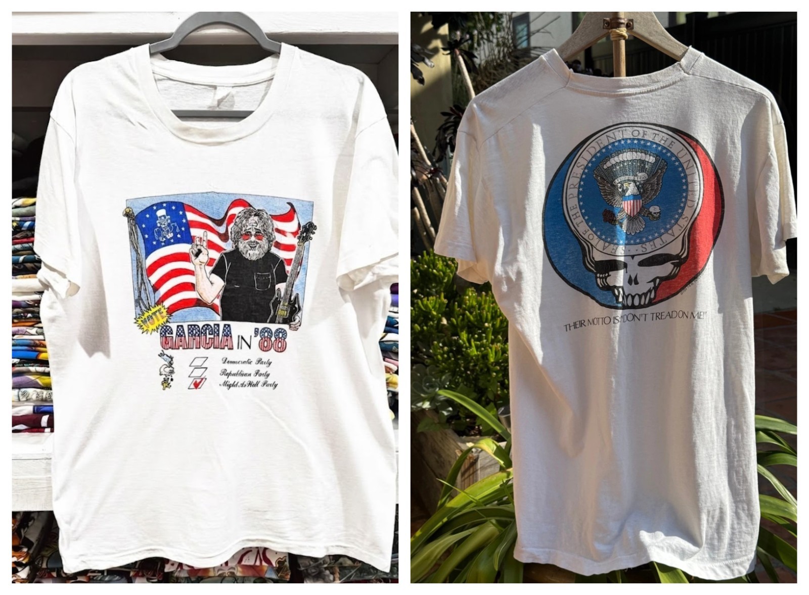 White T-Shirt vintage 1988 \