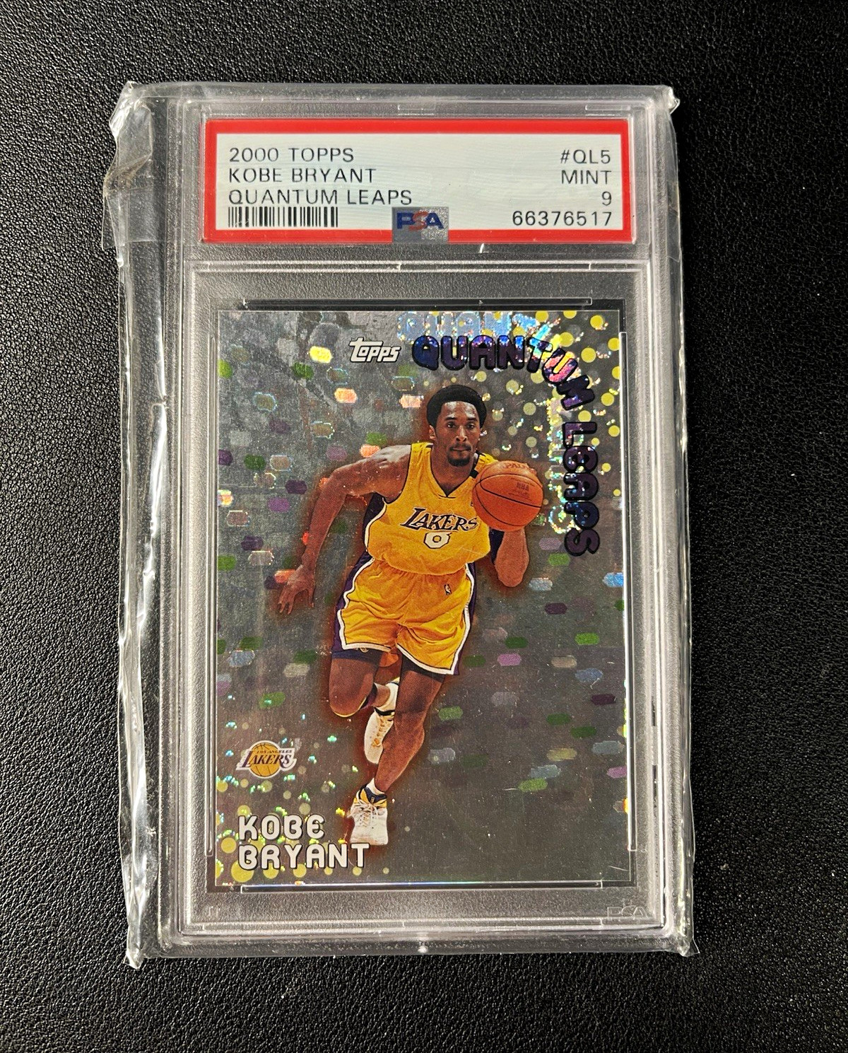 Topps 2000-01 Topps - Quantum Leaps Kobe Bryant #QL5 PSA 9 Basketball Base Topps 2000-01 Topps - Quantum Leaps Kobe Bryant #QL5 PSA 9 Basketball Base