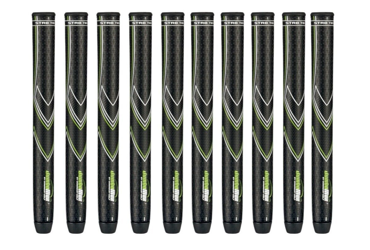 JumboMax STR8 Tech Non-Tapered Tour Series Golf Grips Choose Size Quantity NEW JumboMax STR8 Tech Non-Tapered Tour Series Golf Grips Choose Size Quantity NEW