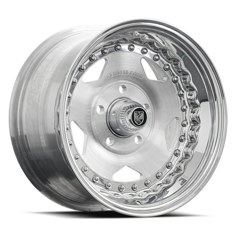 Center Line CONVO PRO 2.0 Wheel 15x4 (-6, 5x120.65, 81) Polished Single Rim
