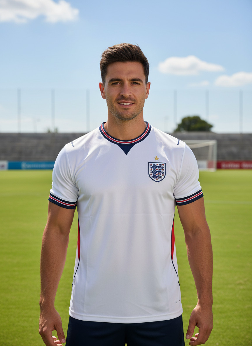England Football Soccer Jersey 2026 Home