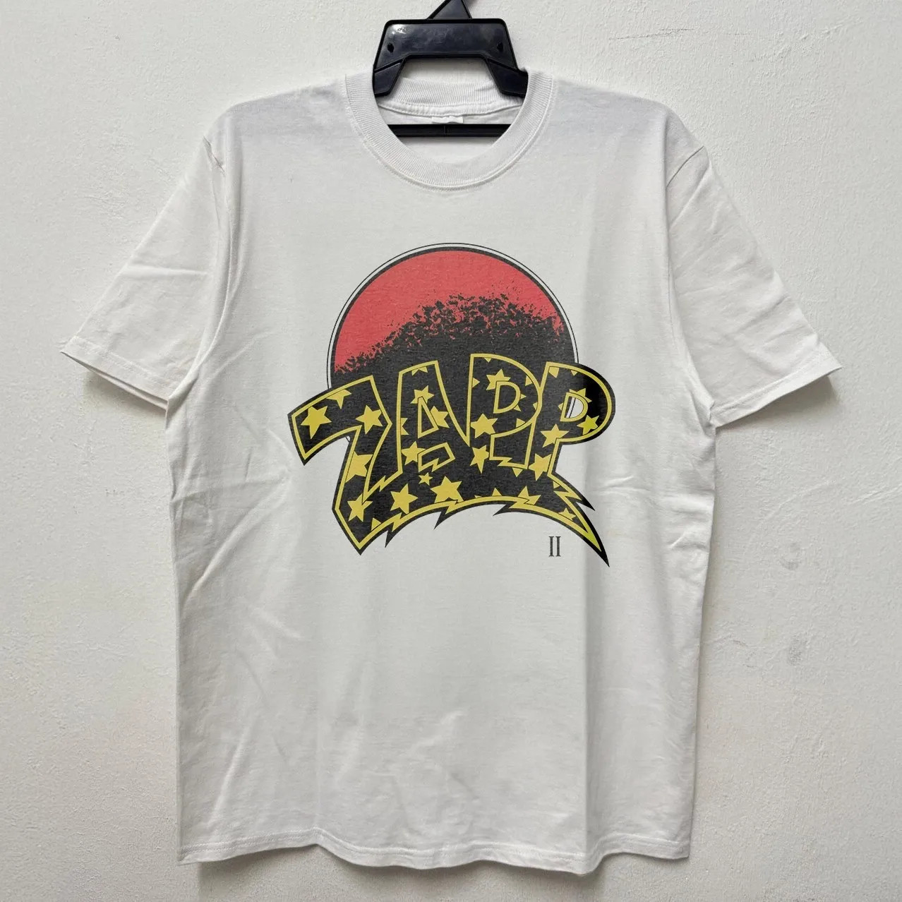 VTG Zapp Music Band Unisex White T-shirt Size S-5