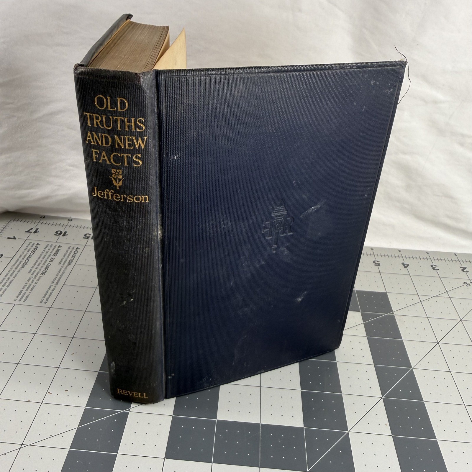 Fleming H Revell Old Truths and New Facts 1918 Blue Fair Charles E Jefferson Fleming H Revell Old Truths and New Facts 1918 Blue Fair Charles E Jefferson