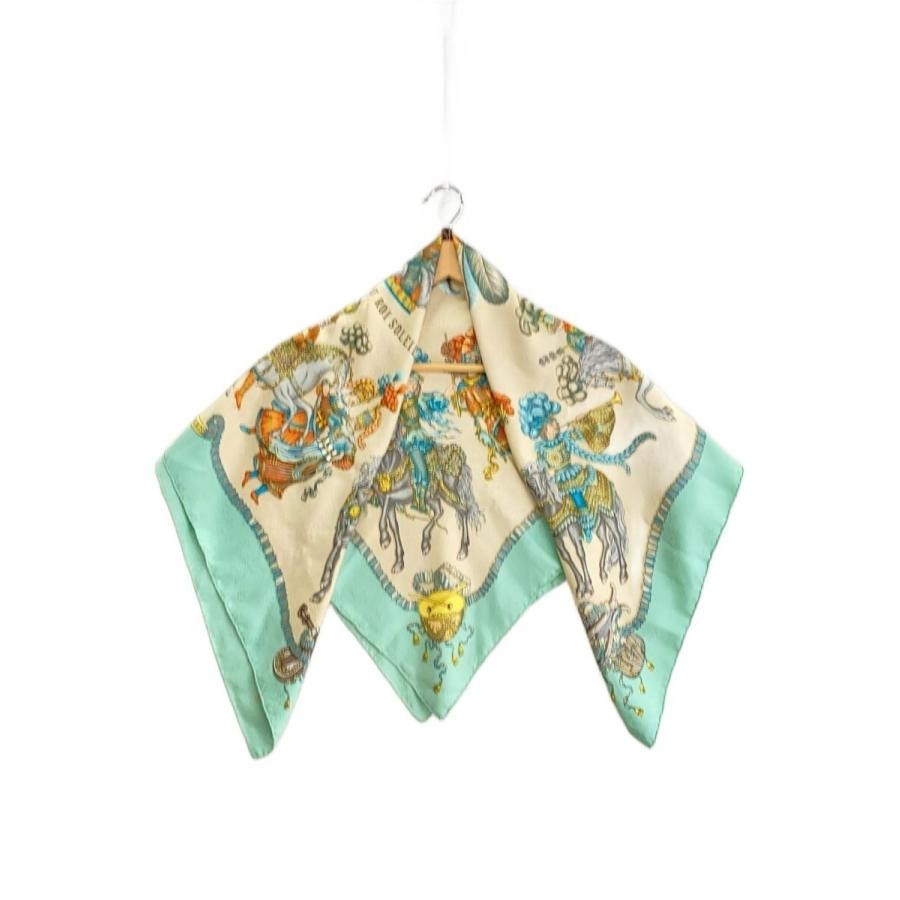 Hermes Carre 90 Les Fetes du Roi Soleil Silk Scarf