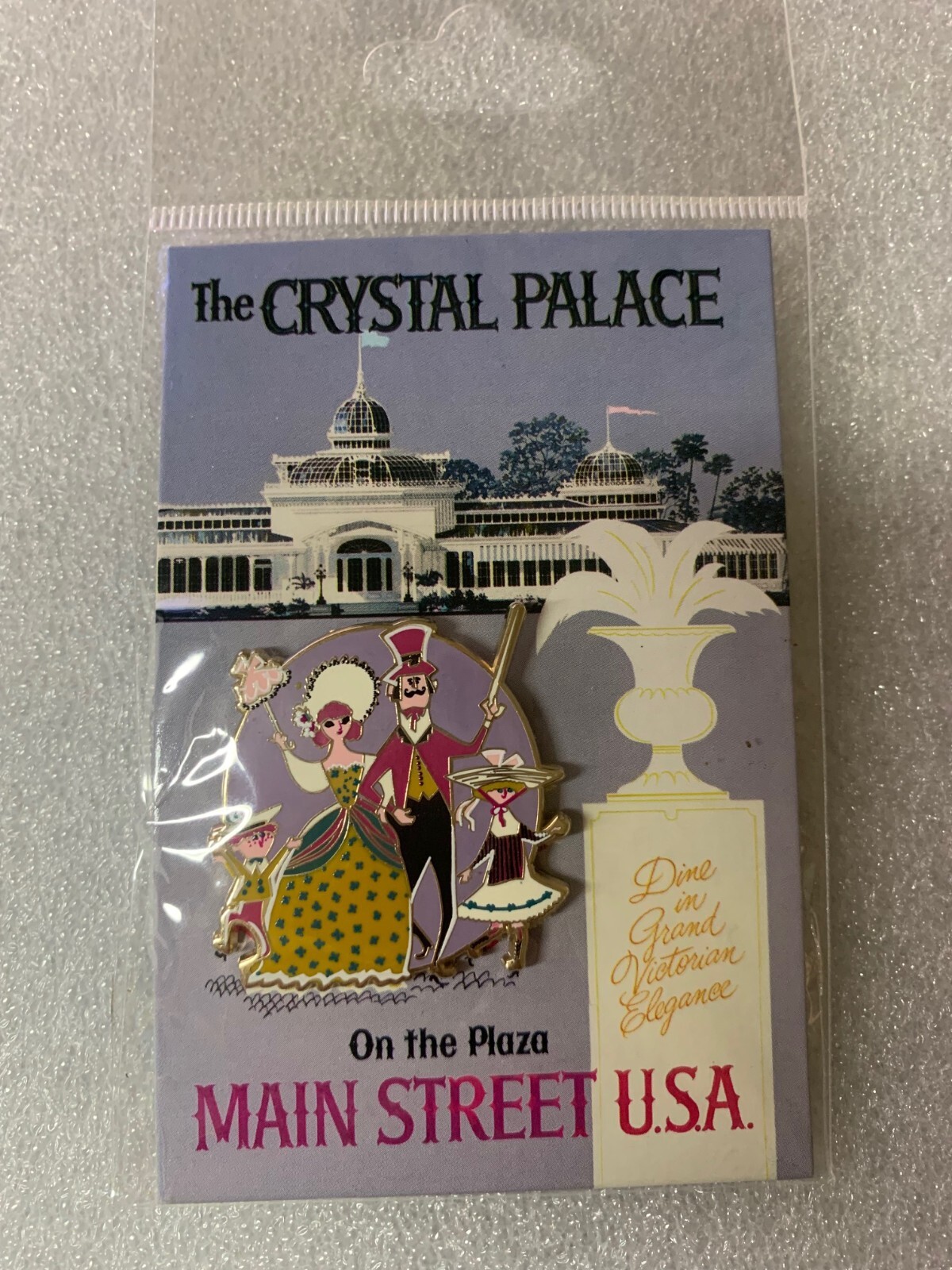Disney WDI - 2012 Attraction Poster & Pin LE 300 - WDW Crystal Palace Disney WDI - 2012 Attraction Poster & Pin LE 300 - WDW Crystal Palace