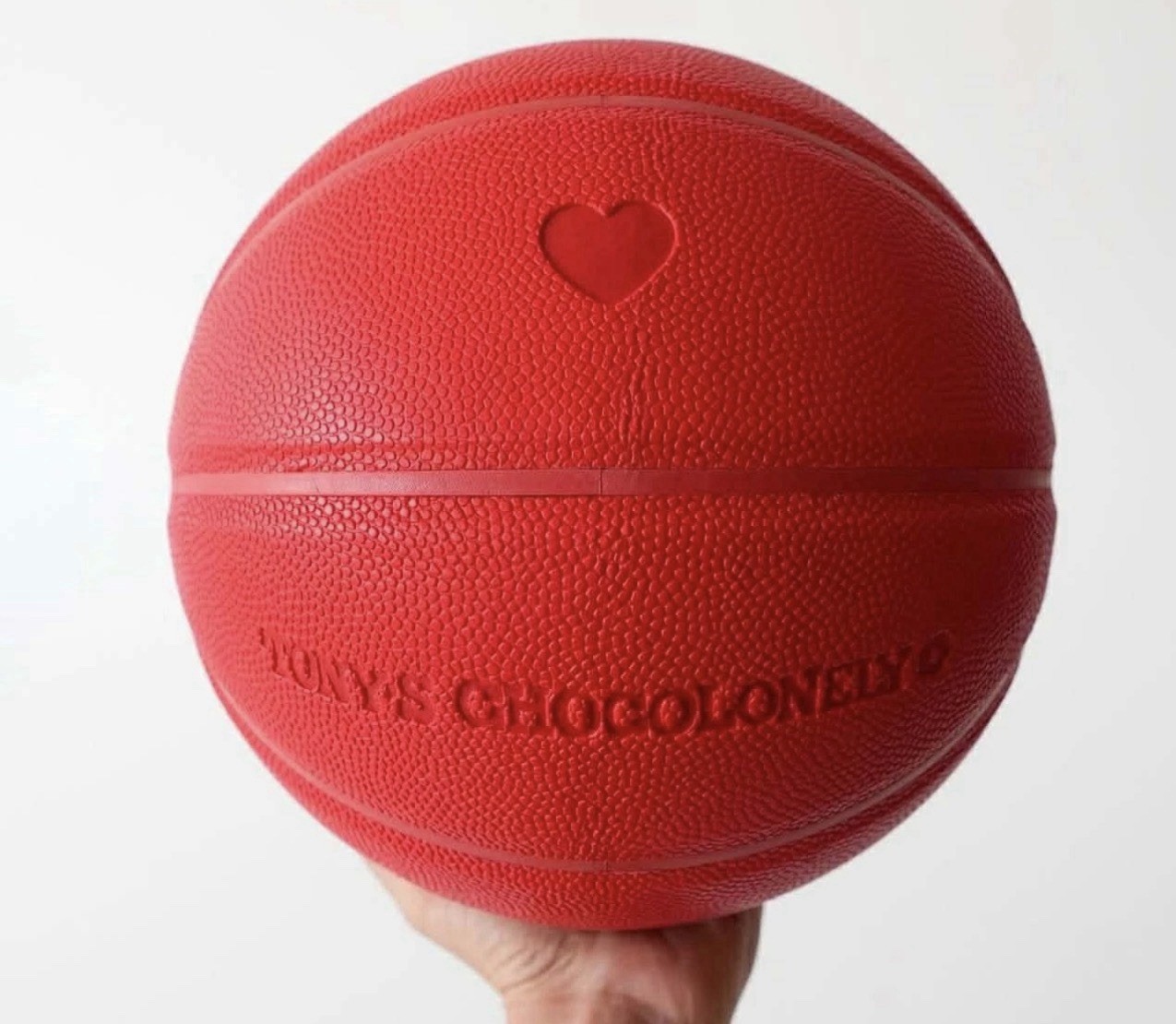 CJ Hendry Tonys Chocolonely Valentines Valentony Basketball Deflated Limited