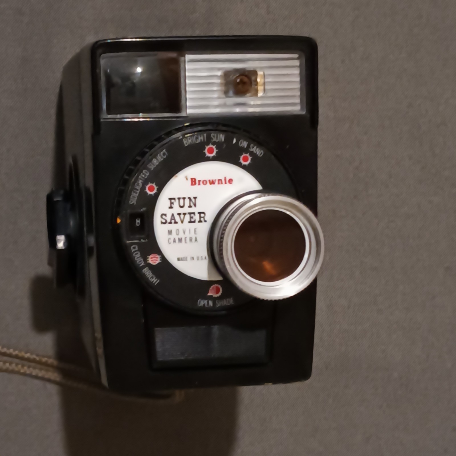 Kodak Brownie Fun Saver Movie Camera Black w/ Series 13 Adapter Ring & Case Kodak Brownie Fun Saver Movie Camera Black w/ Series 13 Adapter Ring & Case