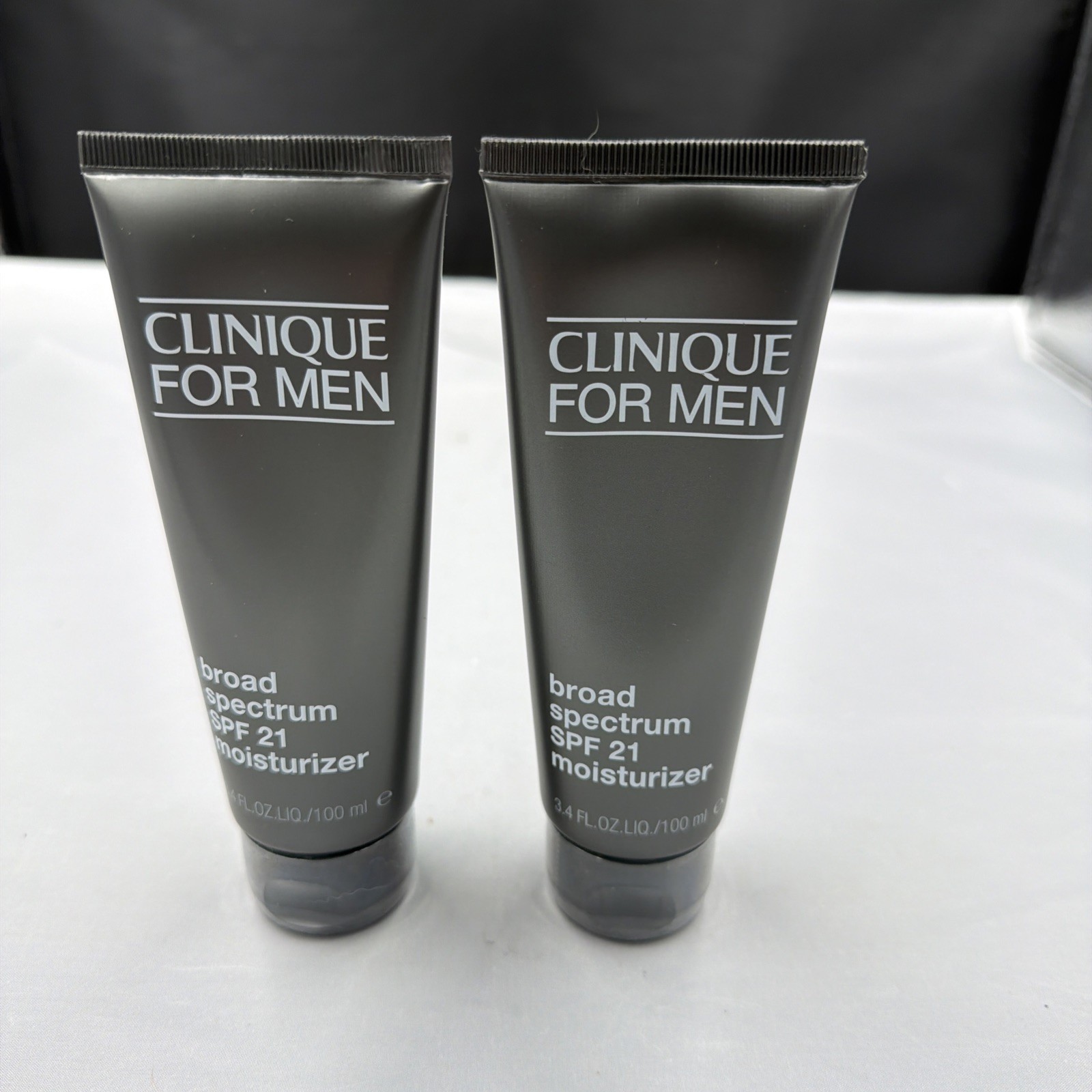 2 x Clinique for Men Broad Spectrum SPF 21 Moisturizer 3.4oz/100ml New & Sealed