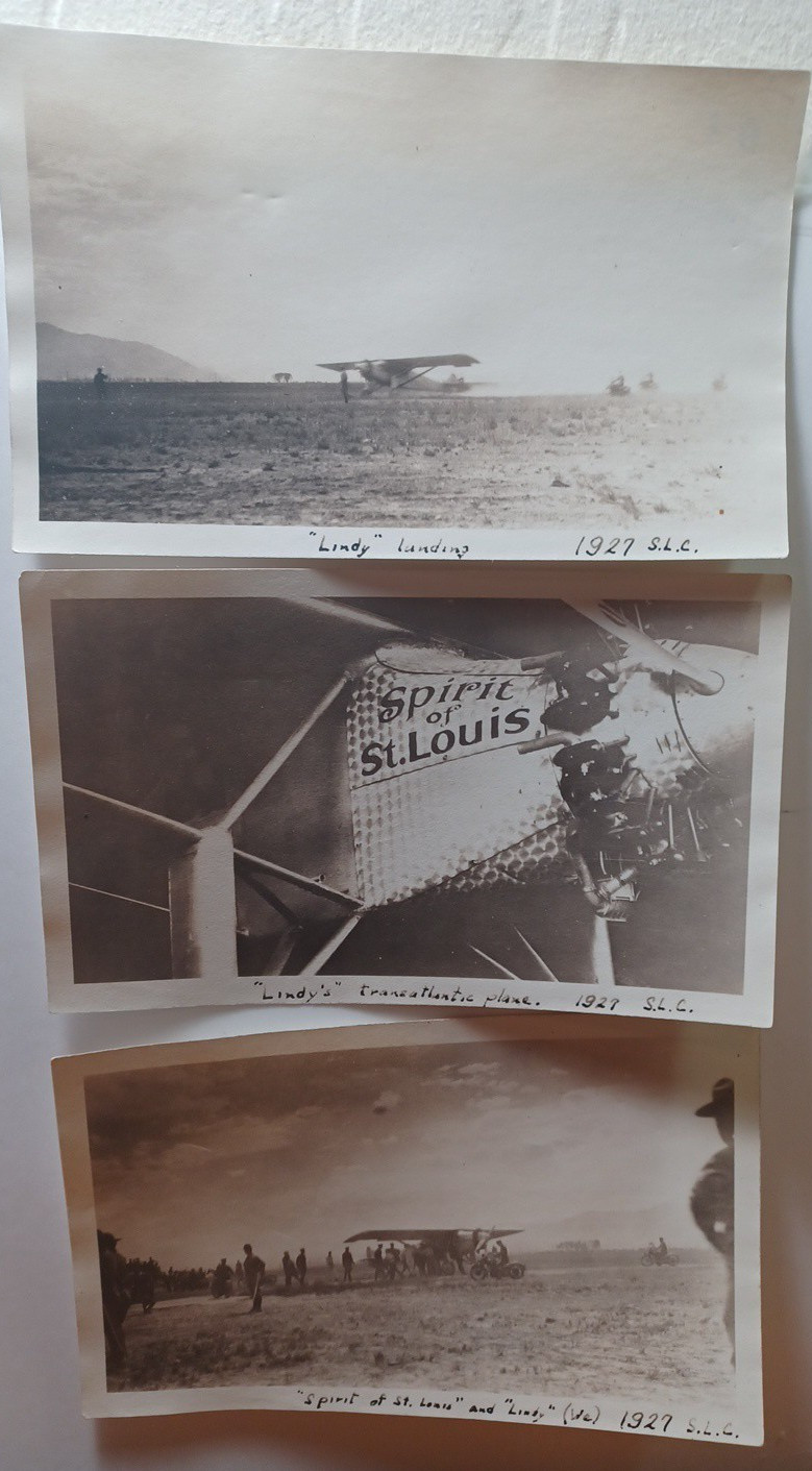 1927 Spirit of St Louis Charles Lindbergh Lot of 3 3 1/2\ 1927 Spirit of St Louis Charles Lindbergh Lot of 3 3 1/2\