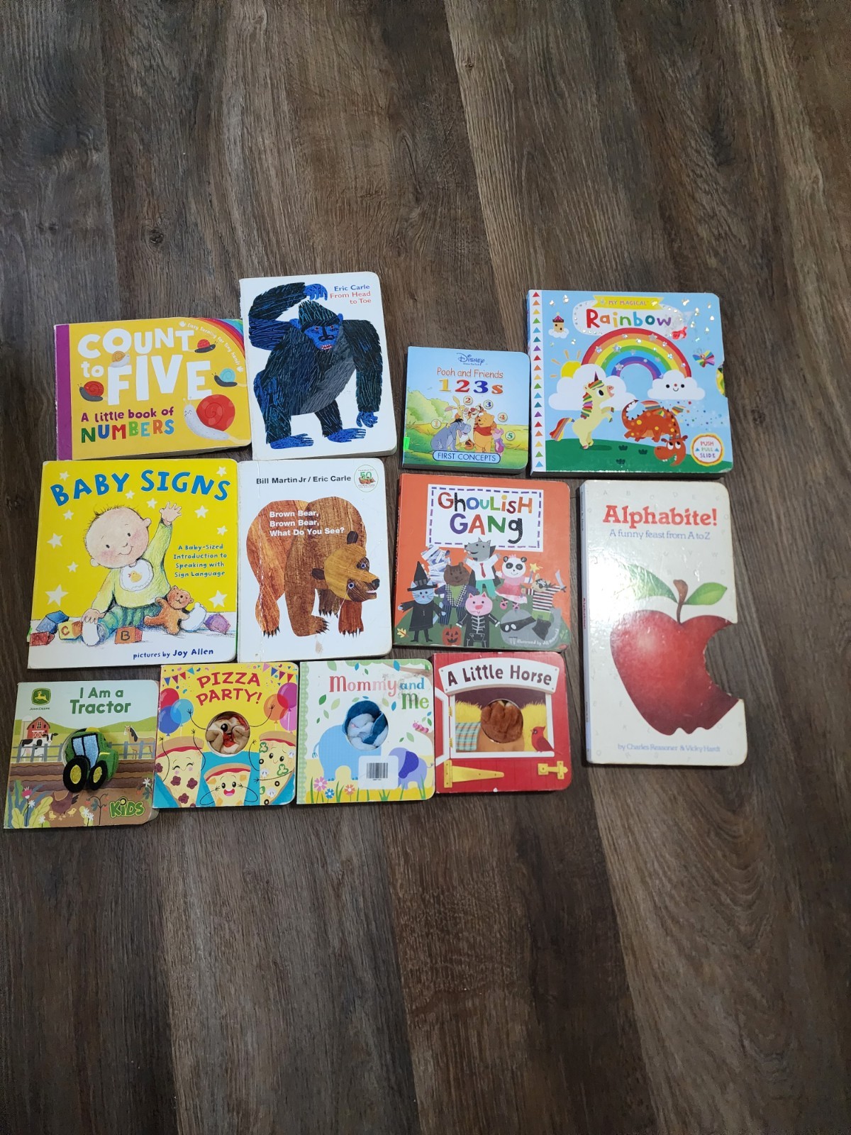 Eric Carle & Bill Martin Jr Children\'s Illustrated Board Book Lot of 12 Eric Carle & Bill Martin Jr Children\'s Illustrated Board Book Lot of 12