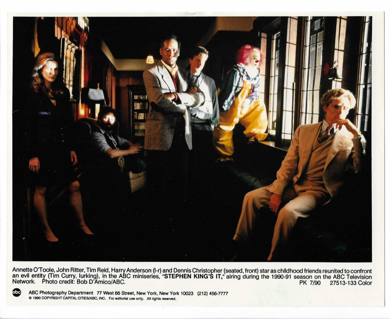 Stephen King's IT press photos Vintage Original 1990 ABC TV 8x10 7x9 Stephen King's IT press photos Vintage Original 1990 ABC TV 8x10 7x9