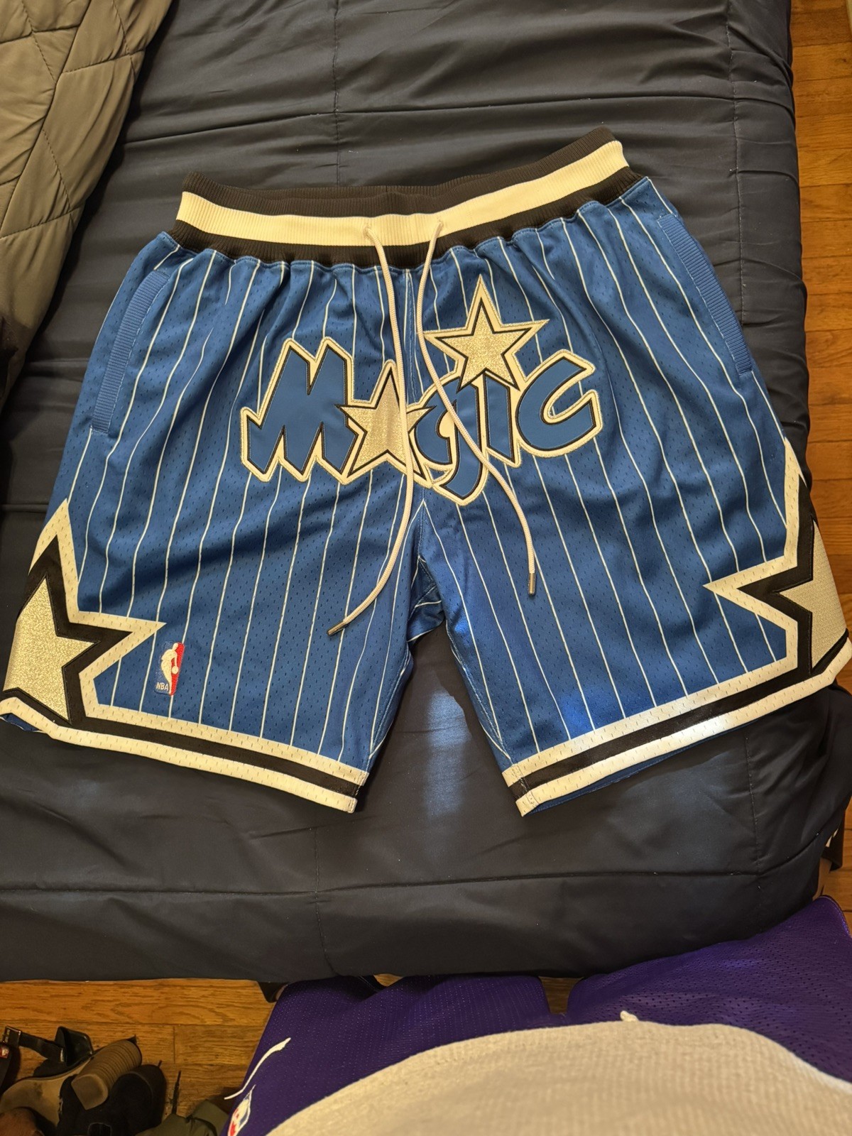 Just Don Orlando Magic 1994-95 Basketball Shorts Large Blue Mitchell & Ness New Just Don Orlando Magic 1994-95 Basketball Shorts Large Blue Mitchell & Ness New