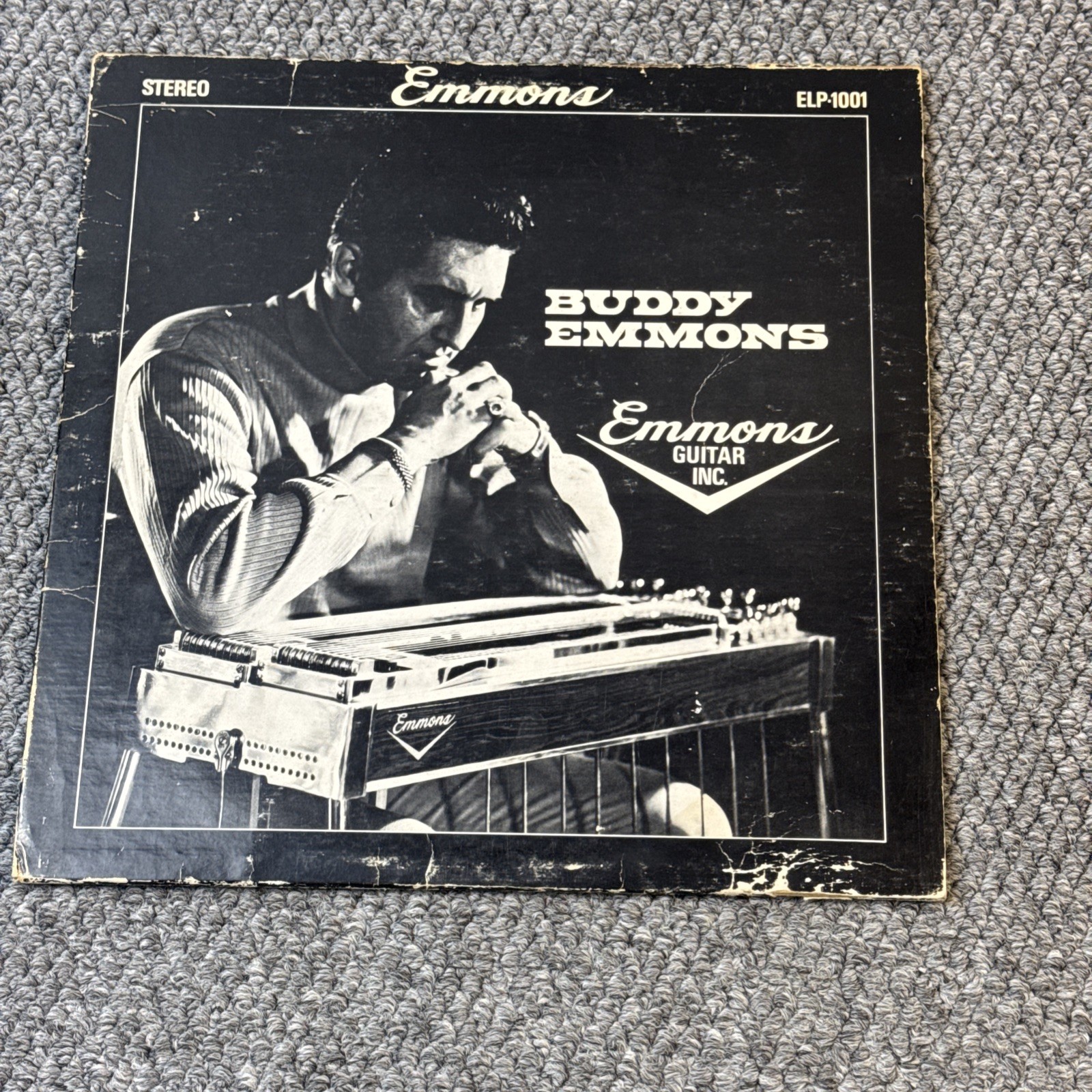 BUDDY EMMONS Emmons Guitar, Inc. LP ELP-1001 rare OG private press Vinyl Record BUDDY EMMONS Emmons Guitar, Inc. LP ELP-1001 rare OG private press Vinyl Record