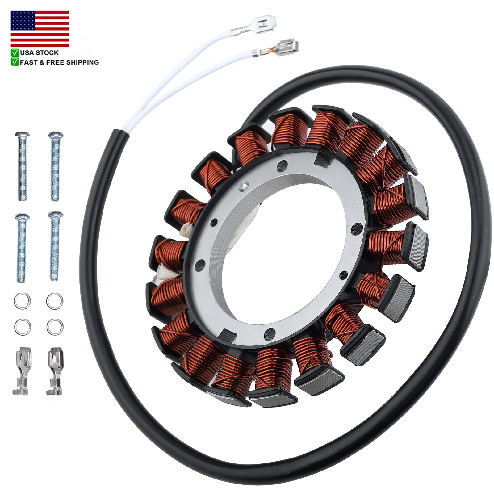 New 15/20 Amp Stator for Kohler Nos. 237878-S 54 755 09 S US SHIP
