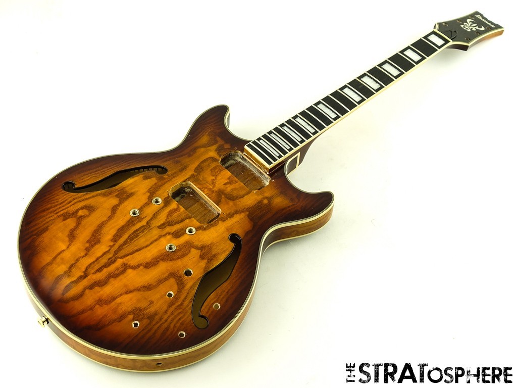  Ibanez AM93QA Artcore Expressionist Semi-Hollow ASH BODY + NECK Vintage Violin