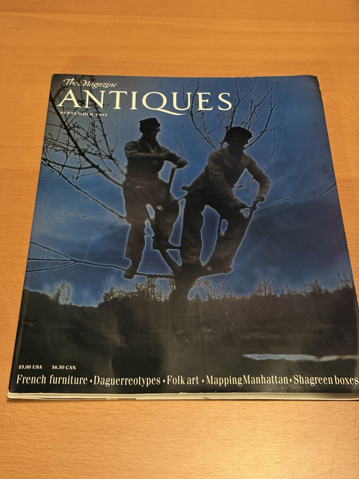 The Magazine ANTIQUES September 1995, French Furniture Mapping Manhattan VG The Magazine ANTIQUES September 1995, French Furniture Mapping Manhattan VG