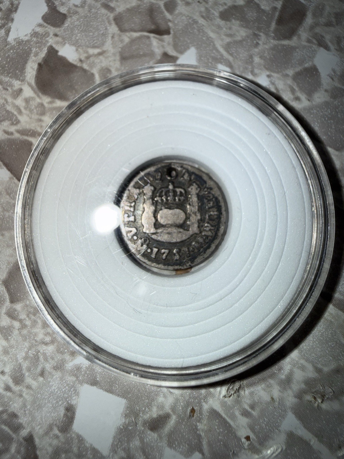 1751 Spanish 1/2 Reale