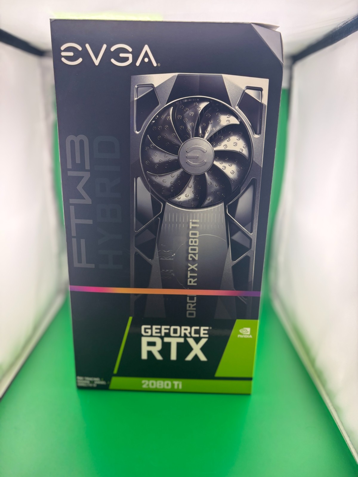 EVGA GeForce RTX 2080 Ti FTW3 Ultra Hybrid 11GB GDDR6 GPU With Original Box GPU EVGA GeForce RTX 2080 Ti FTW3 Ultra Hybrid 11GB GDDR6 GPU With Original Box GPU