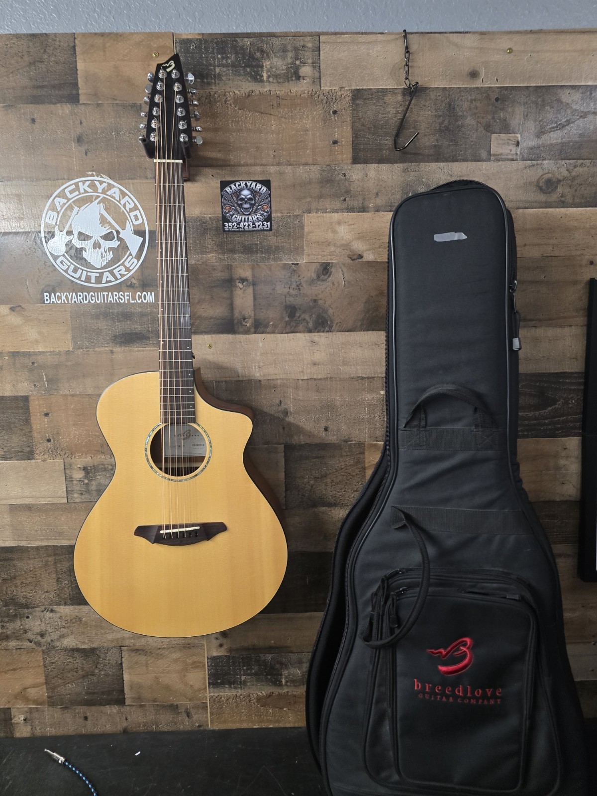 BREEDLOVE AC250 SM-12 Electric Acoustic W/ Bag BREEDLOVE AC250 SM-12 Electric Acoustic W/ Bag