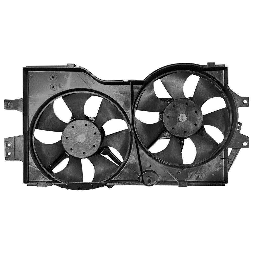 For 1996-2000 Plymouth Voyager Radiator Condenser Cooling Fan Assembly 620140