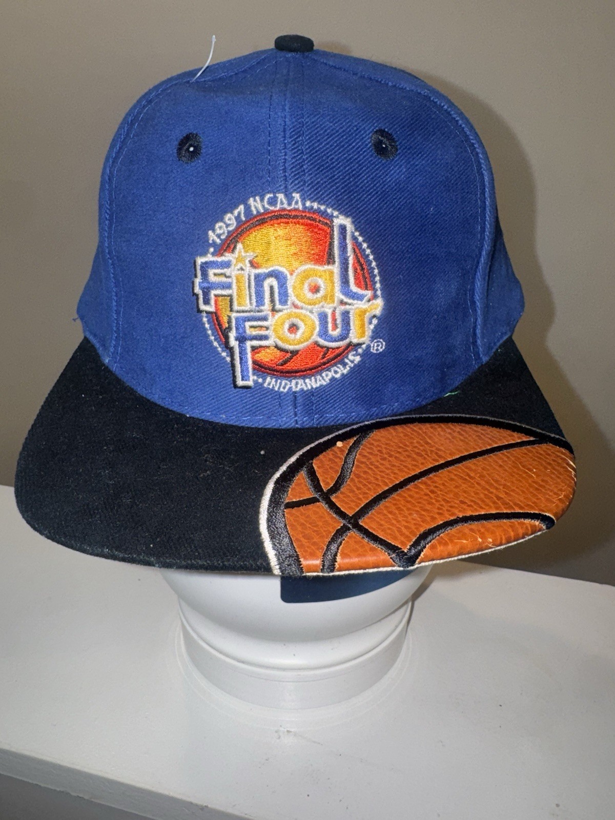 Vintage 1997 NCAA Final Four ChampionsIndianapolis Basketball SnapBack Hat Rare Vintage 1997 NCAA Final Four ChampionsIndianapolis Basketball SnapBack Hat Rare