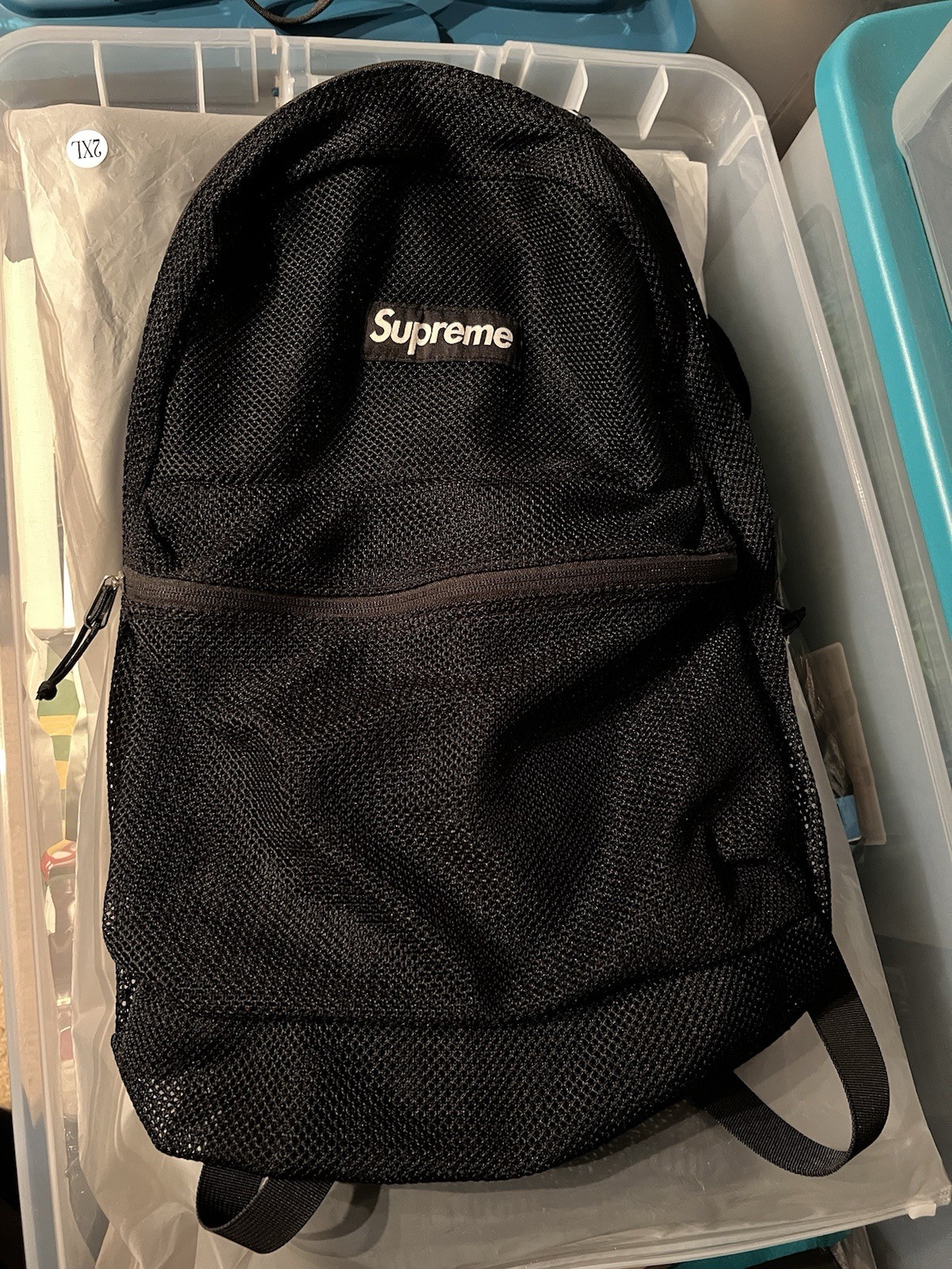 SS16 Supreme Mesh Backpack in Hand Ships ASAP Rare SS16 Supreme Mesh Backpack in Hand Ships ASAP Rare