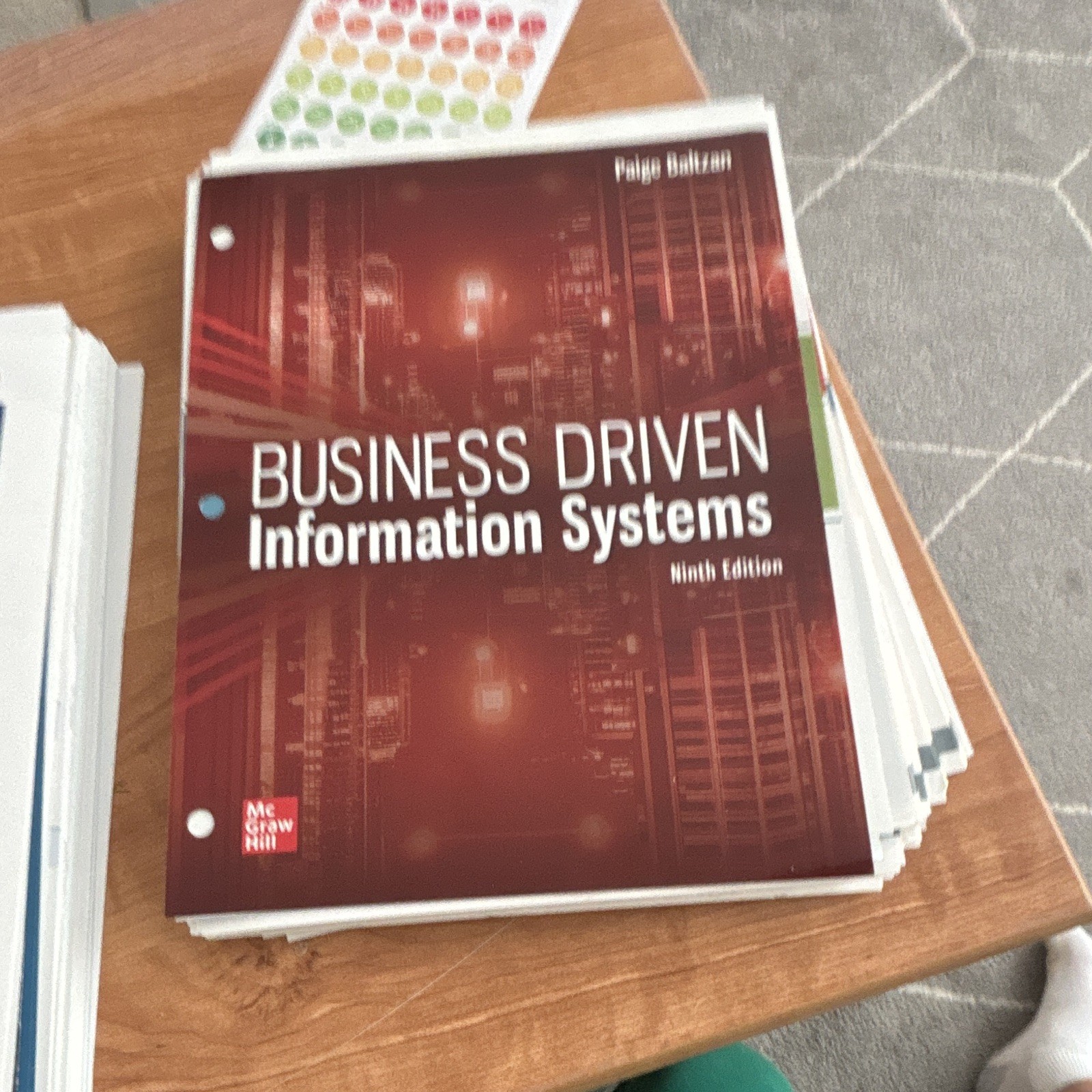 Business Driven Information Systems 9th Ed Loose-Leaf Baltzan McGraw-Hill Business Driven Information Systems 9th Ed Loose-Leaf Baltzan McGraw-Hill