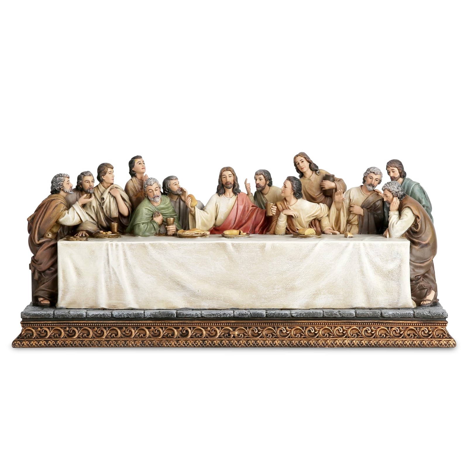 BC Catholic The Last Supper Statue, Inspired by Leonardo da Vinci, Inspiratio... BC Catholic The Last Supper Statue, Inspired by Leonardo da Vinci, Inspiratio...