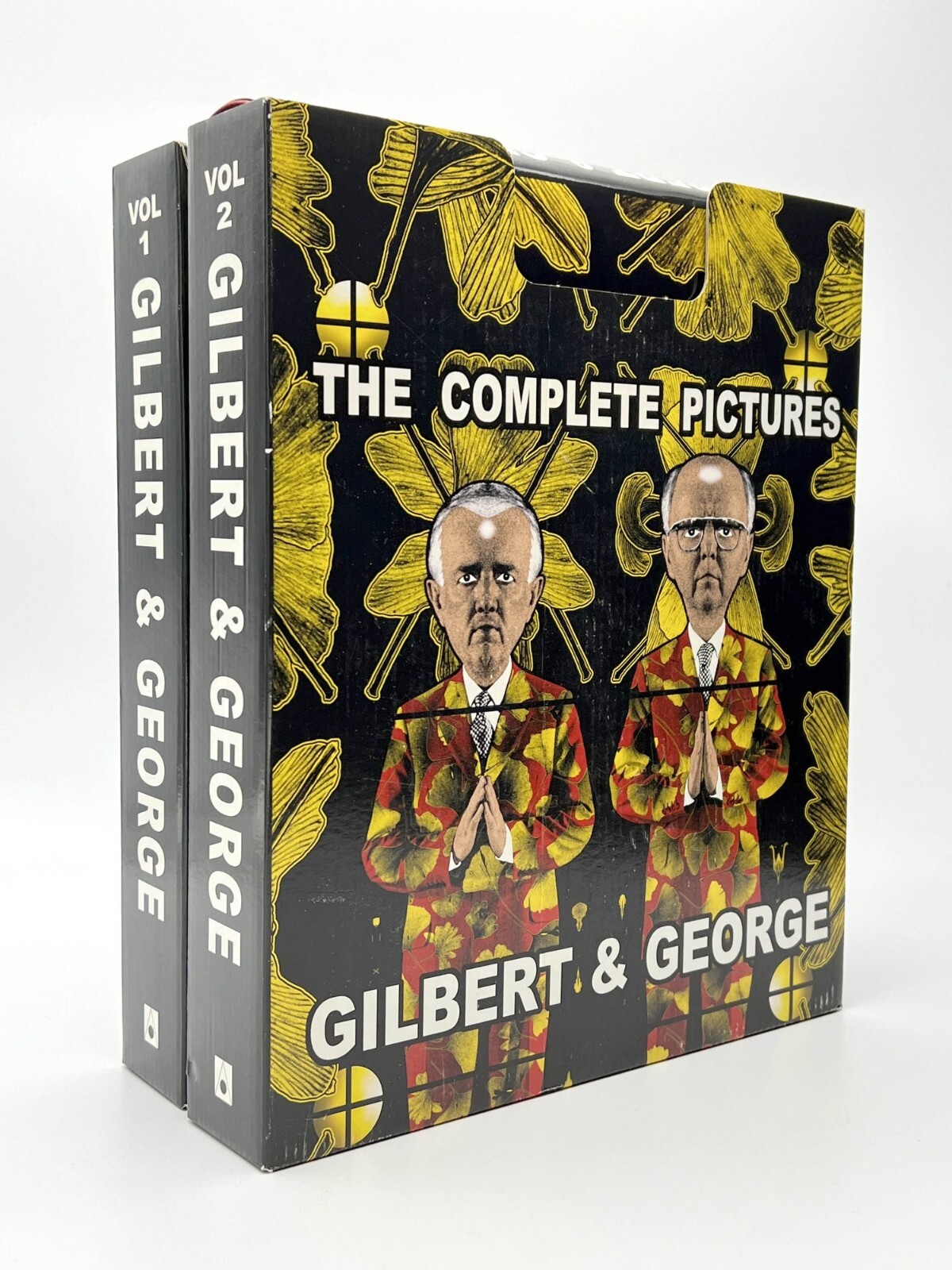 GILBERT AND GEORGE - The Complete Pictures **SIGNED** 2 large HC art book set