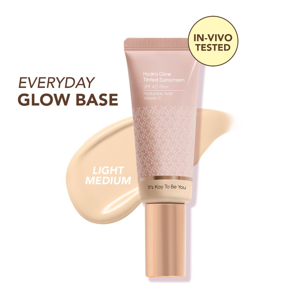 Kay Beauty Tinted Sunscreen SPF 40 PA++ | Hydra Glow Formula
