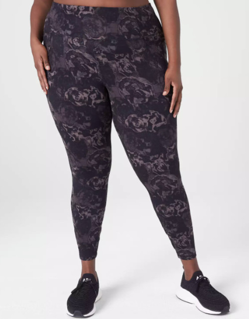 Lane Bryant LIVI Plus 22/24L High-Rise 7/8 Legging Pockets Black Floral Tall NWT Lane Bryant LIVI Plus 22/24L High-Rise 7/8 Legging Pockets Black Floral Tall NWT