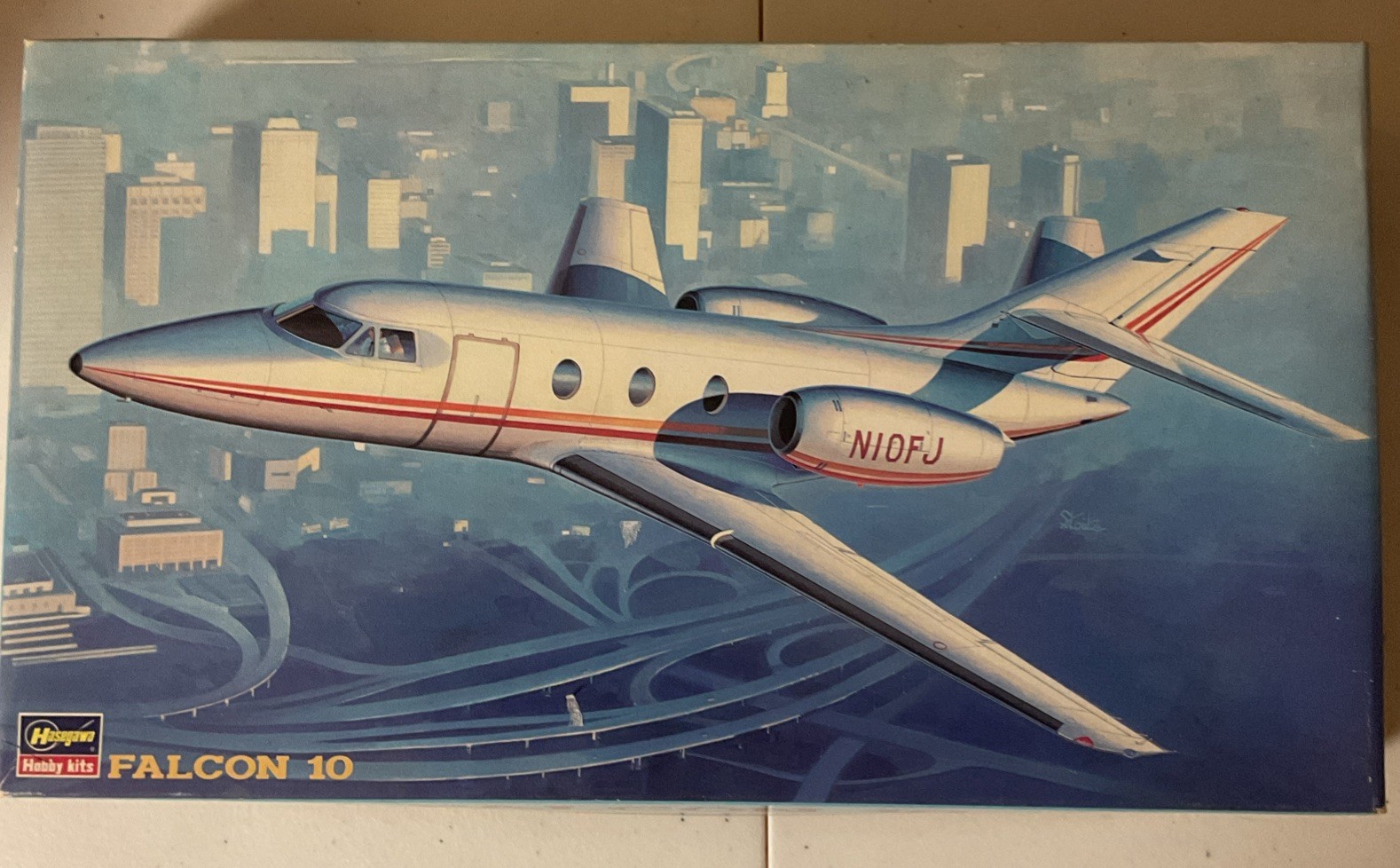 1/48 MINICRAFT HASEGAWA FALCON 10 - New Open Box 1/48 MINICRAFT HASEGAWA FALCON 10 - New Open Box