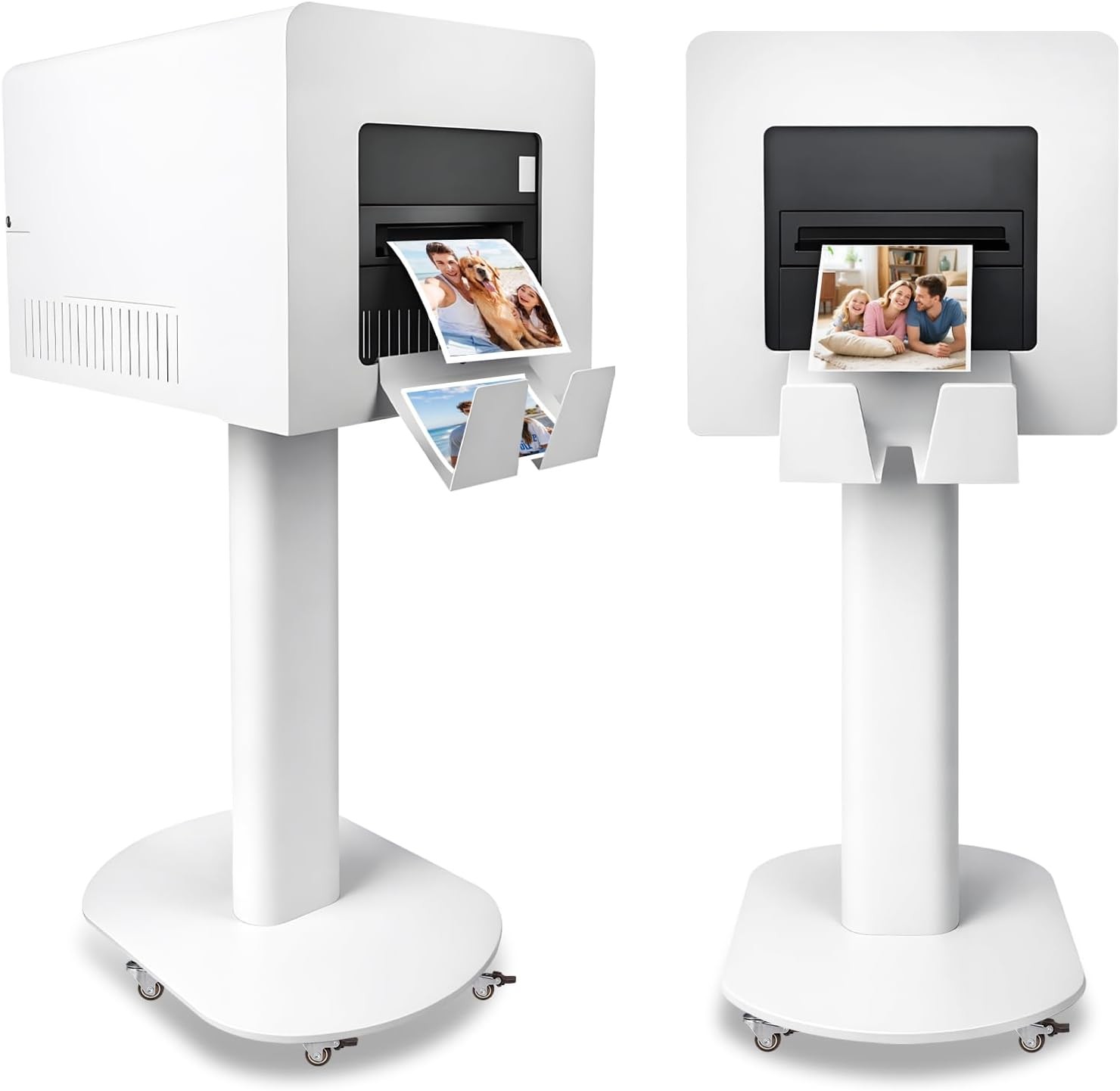 Photo Booth Printer Stand for DNP DS620 RX1HS QW410 HiTi P525L Heavy Duty Metal