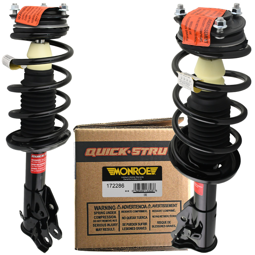 2PCS Monroe Front Strut w/ Spring Assembly for 2008 2009 -2011 Honda Civic 2PCS Monroe Front Strut w/ Spring Assembly for 2008 2009 -2011 Honda Civic