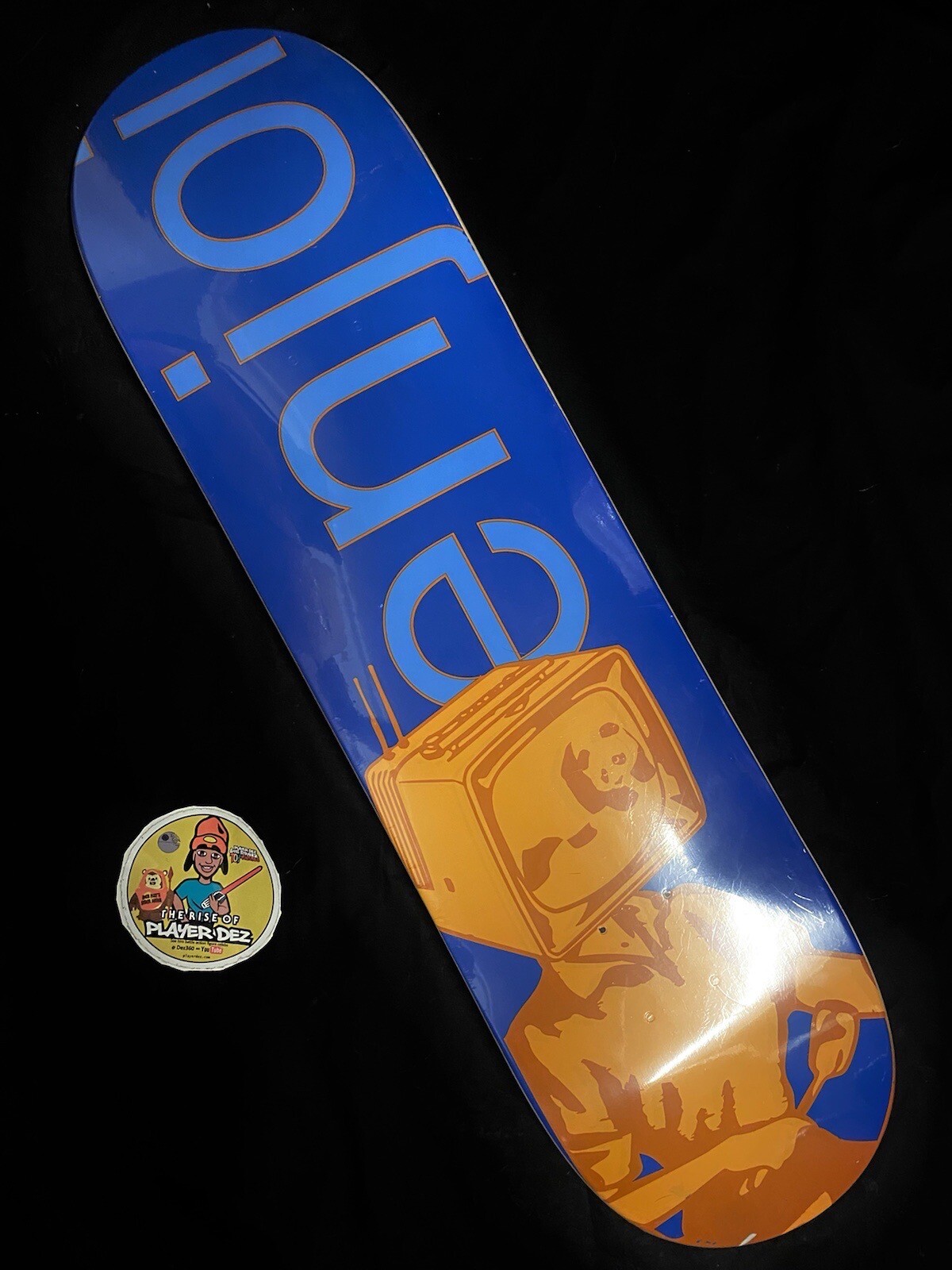 RARE Enjoi TV Dinner TimeSkateboard Deck Vintage In Shrink RARE Enjoi TV Dinner TimeSkateboard Deck Vintage In Shrink