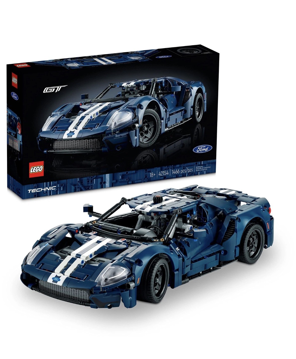 NEW Open Box RETIRED - LEGO Technic 2022 Ford GT 42154 Car Model Kit NEW Open Box RETIRED - LEGO Technic 2022 Ford GT 42154 Car Model Kit