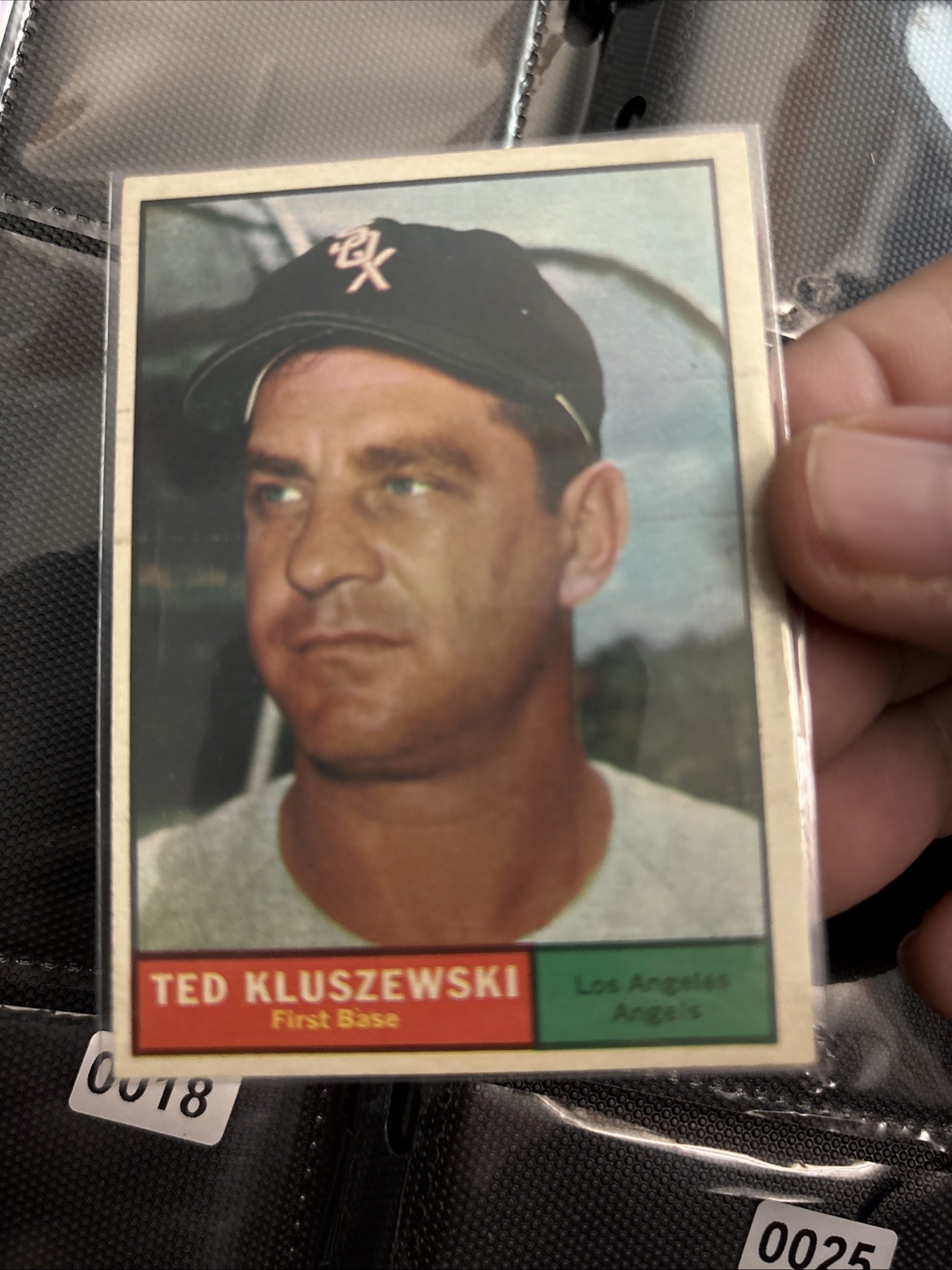 1961 Topps - Ted Kluszewski #65 NM 013 1961 Topps - Ted Kluszewski #65 NM 013