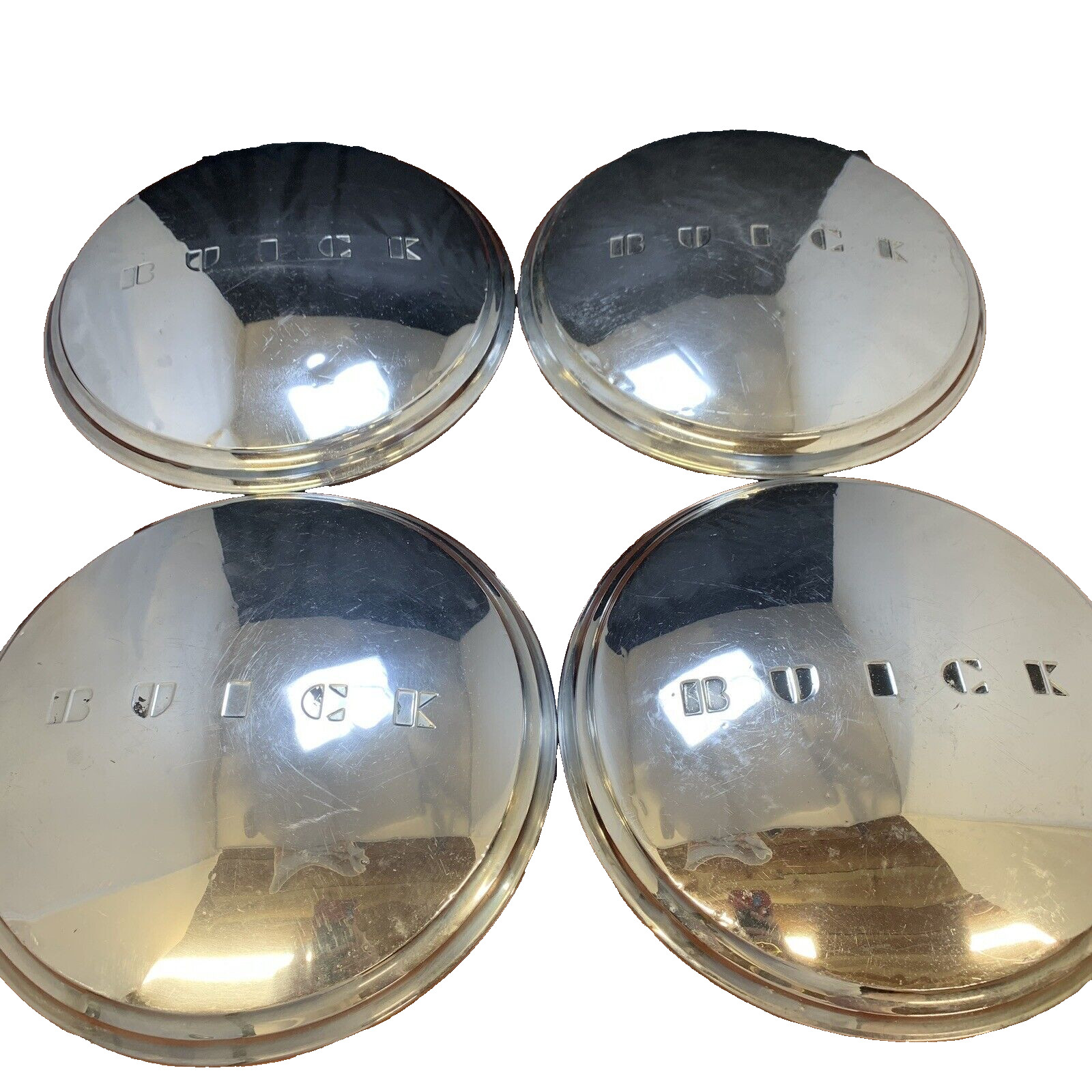 4x Vintage 1940\'S 50\'S Buick Special Super 8 etc Hubcap Wheel Cover x4 Wall art 4x Vintage 1940\'S 50\'S Buick Special Super 8 etc Hubcap Wheel Cover x4 Wall art
