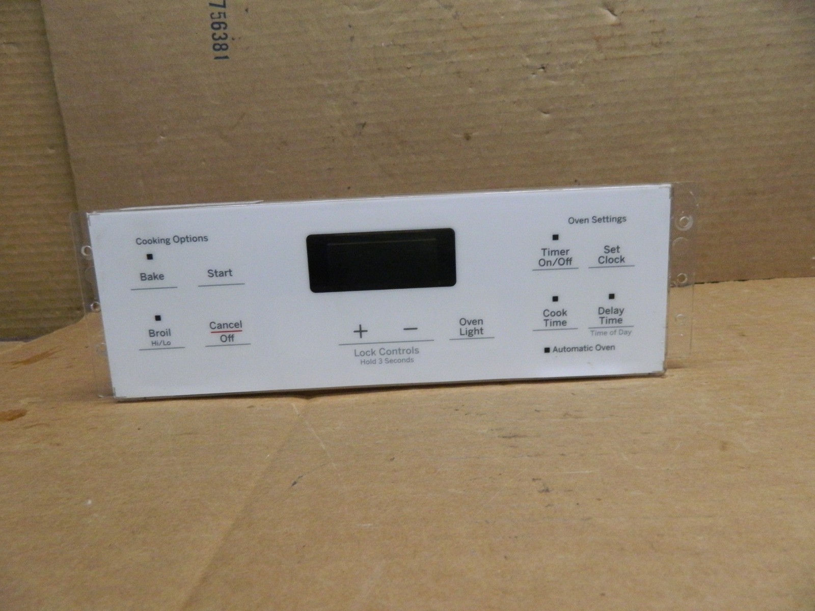 GE Range Control Board Clock  Part # WB27X26656 WB07X26699