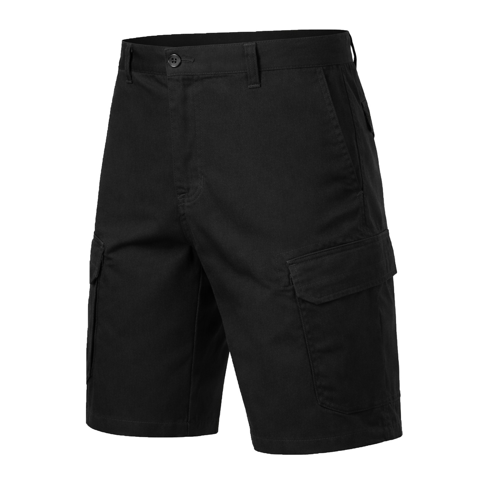 Men's Cotton Flex-Stretch Cargo Shorts – Casual, Work, Hiking & Outdoor Utility