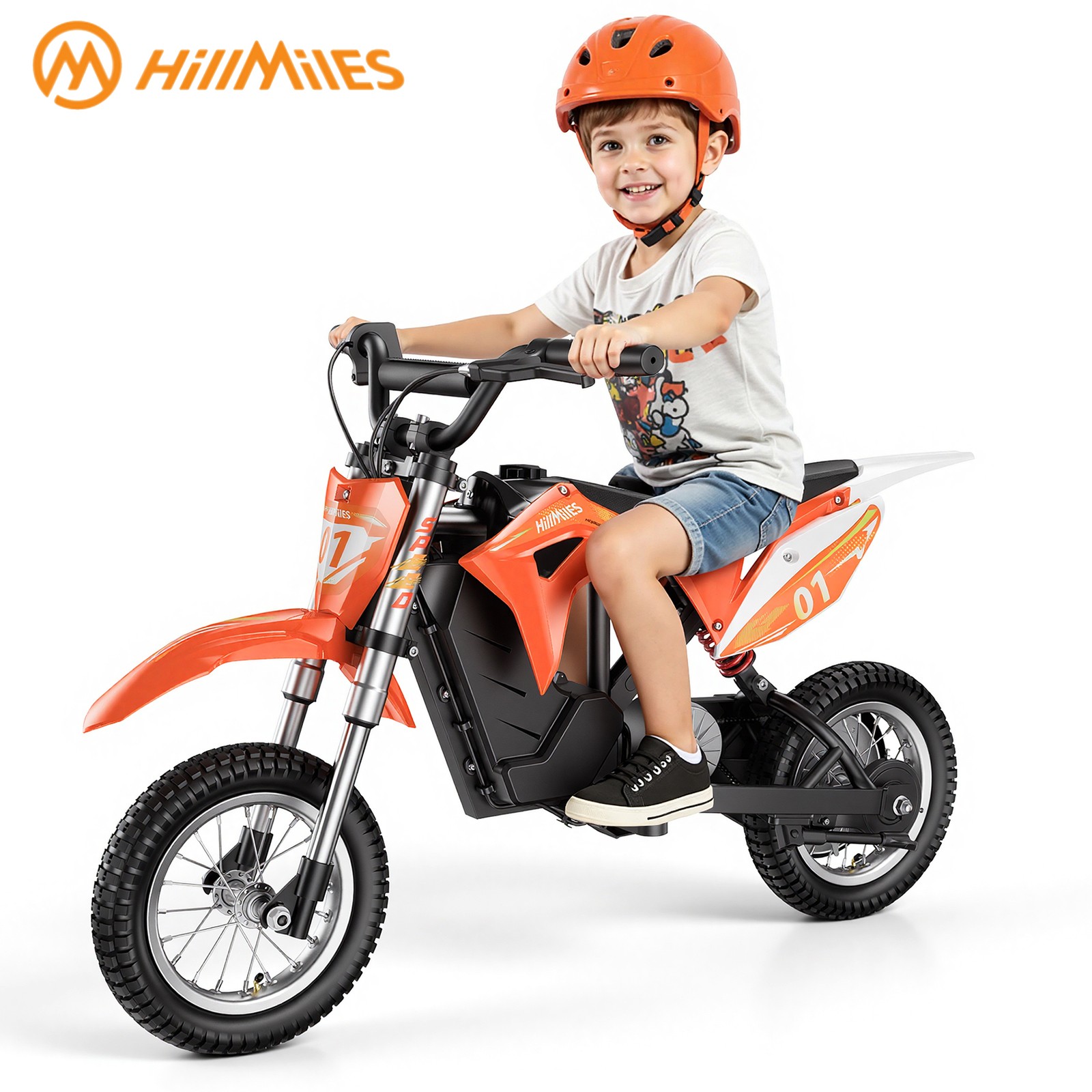 MileRocket 1 Kids Electric Dirt Bike 36V 300W Off-Road E-Motorcycle for Kids US
