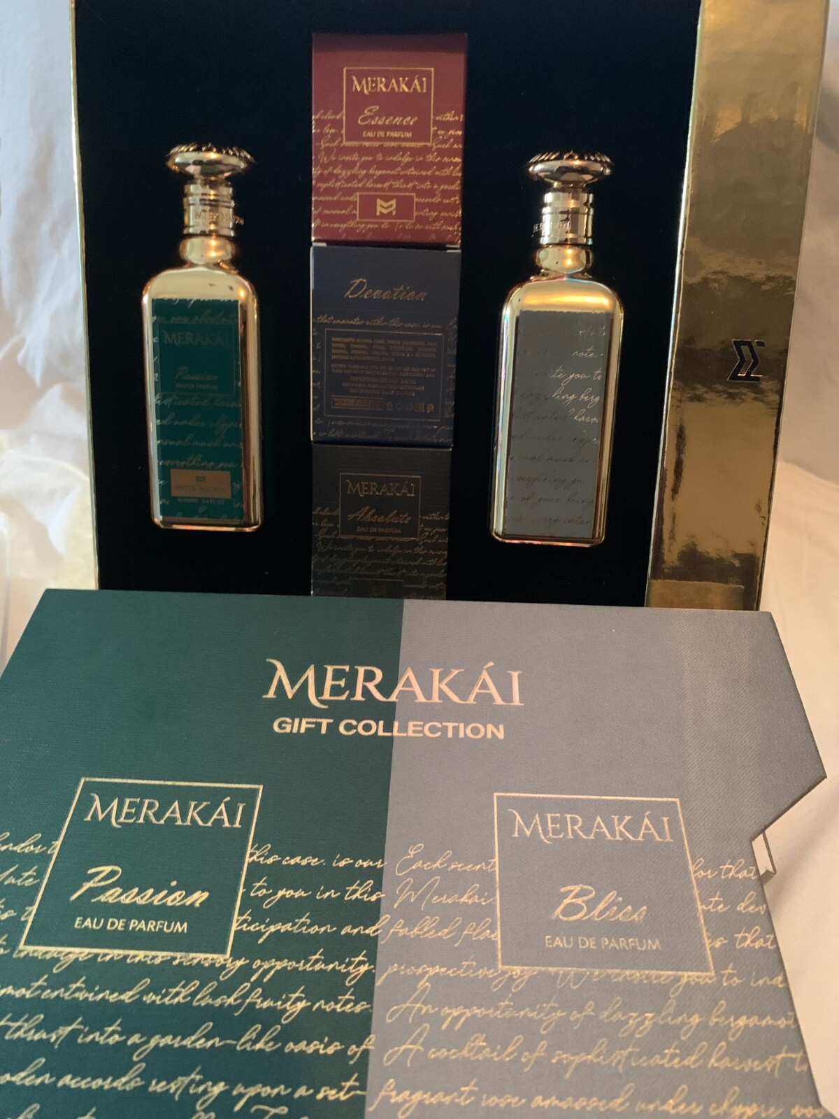 MERAKAI by Patek Maison 5 PIECE GIFT SET - 3.4 OZ PASSION EAU DE PARFUM SPRAY