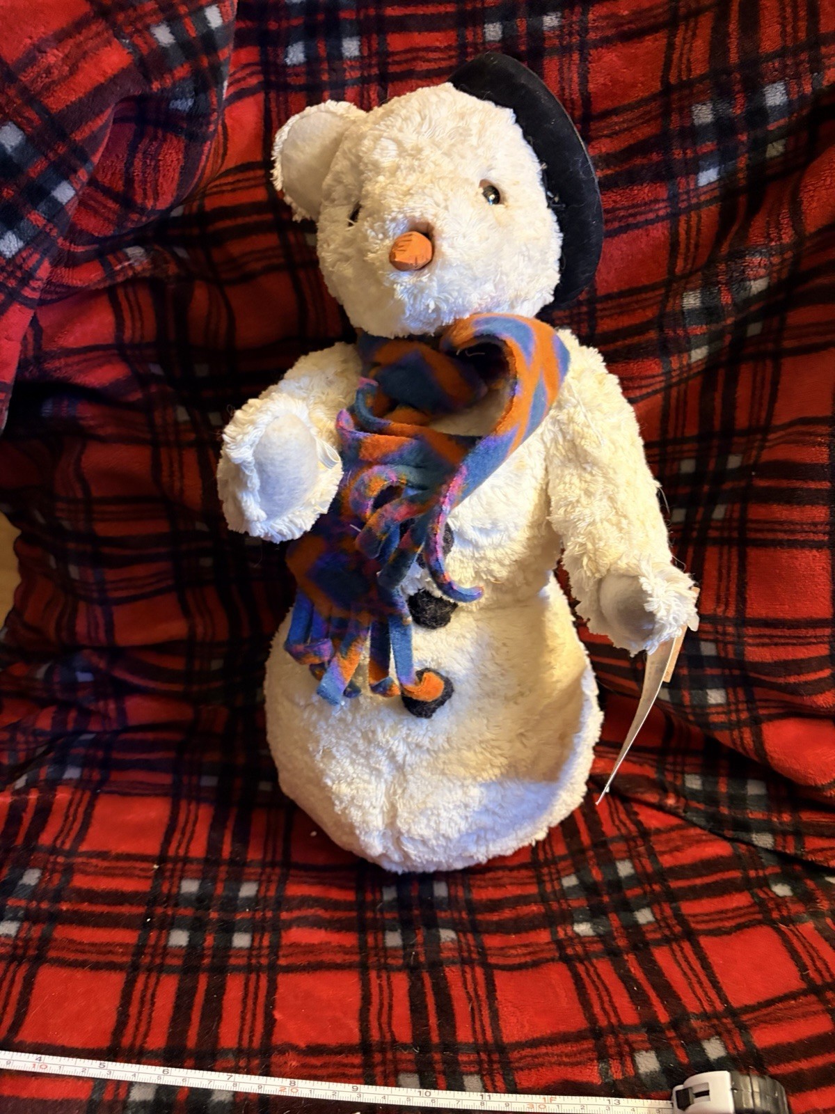 Sigikid OOAK RARE Renate Hierold Snowman 16” Artist Designed Made In Germany Sigikid OOAK RARE Renate Hierold Snowman 16” Artist Designed Made In Germany